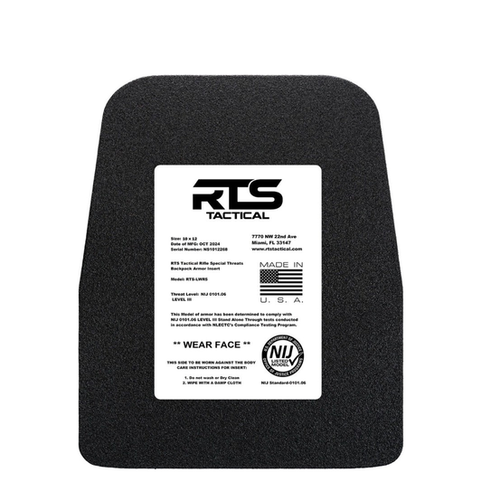 Tactical Level III+ Armor Insert